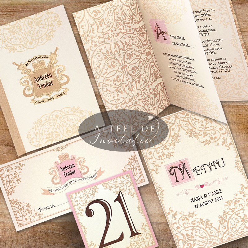 Invitatii de nunta Altfel de Invitatii