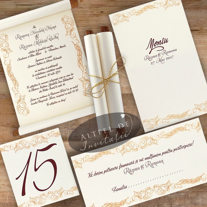Invitatii de nunta Altfel de Invitatii