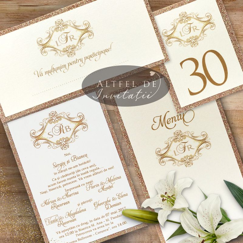 Invitatii de nunta Altfel de Invitatii