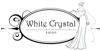 Logo White Crystal Salon