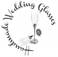 Logo Handmade Wedding Glasses