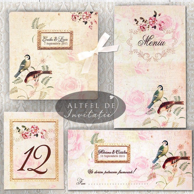 Invitatii de nunta Altfel de Invitatii
