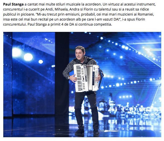 Formatia Paul Stanga