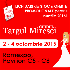 Targul de nunti Ghidul Miresei - 2-4 octombrie 2015