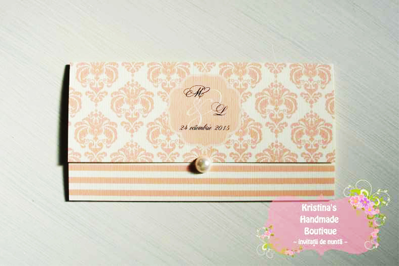 Invitatii de nunta Kristina's Handmade Boutique