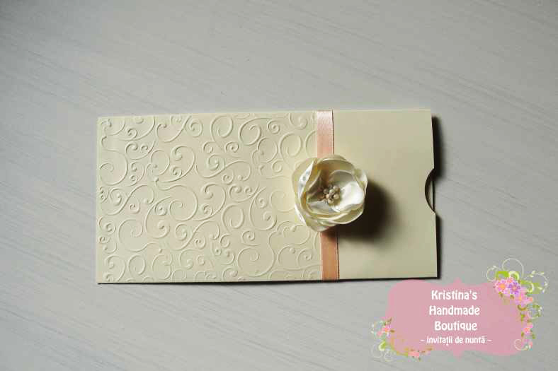 Invitatii de nunta Kristina's Handmade Boutique