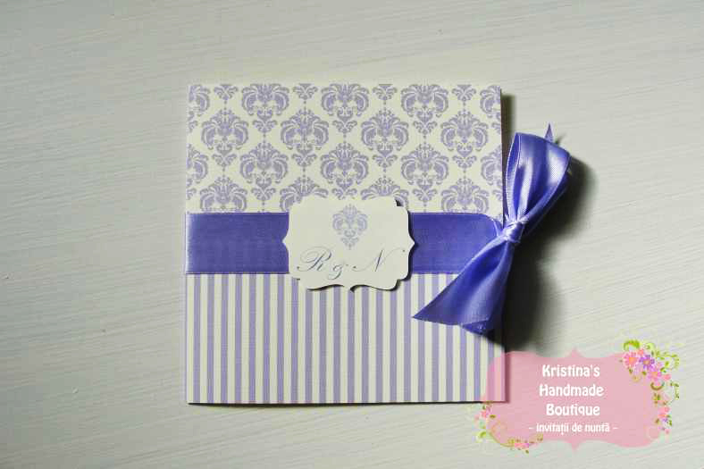 Invitatii de nunta Kristina's Handmade Boutique