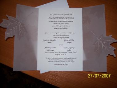 poze Invitatii nunta/ Carduri nunti