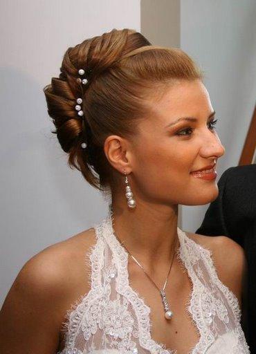 poze Coafura mirese/ machiaj mireasa