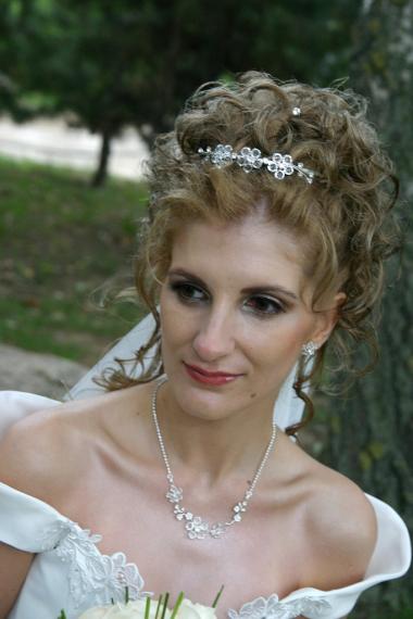 poze Coafura mirese/ machiaj mireasa