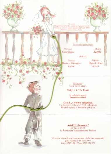 poze Invitatii nunta/ Carduri nunti