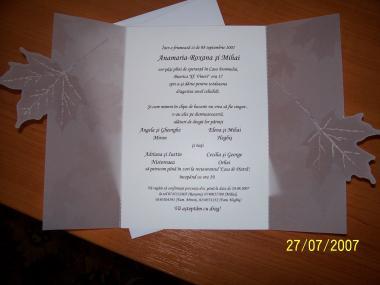 poze Invitatii nunta/ Carduri nunti