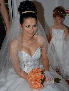 poze Coafura mirese/ machiaj mireasa