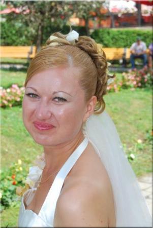 poze Coafura mirese/ machiaj mireasa