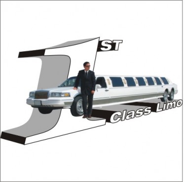 Logo 1st  class  limo