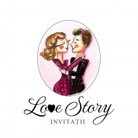 Logo Invitatii Love Story