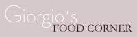 Logo Giorgio's Food Corner Logo Giorgio's Food Corner