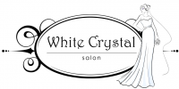 Logo White Crystal Salon Logo White Crystal Salon