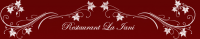 Logo Restaurant La Iani Logo Restaurant La Iani